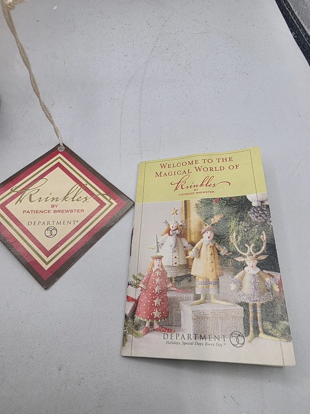 Dept 56 Patient Brewster Figure Ornament Tall Caroler